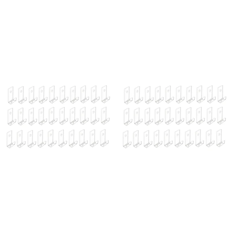 

A47U 60X Vinyl Record Display Shelf Wall Mount,30Pc Minimalist Acrylic Vinyl Holder Wall Record Wall Display Stand