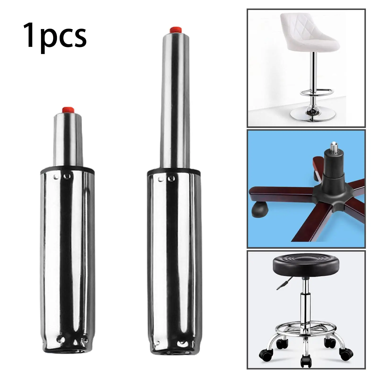 Cilindro de elevación de Gas para silla, accesorio de aleación, piezas de reparación resistentes, repuesto resistente para sillas de ordenador, sillas giratorias