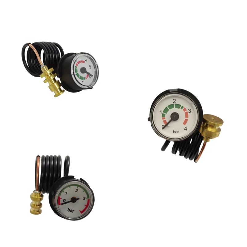 Capillary Manometer Water Heater Pressure Gauge Wall-mounted Furnace Pressure Gauge