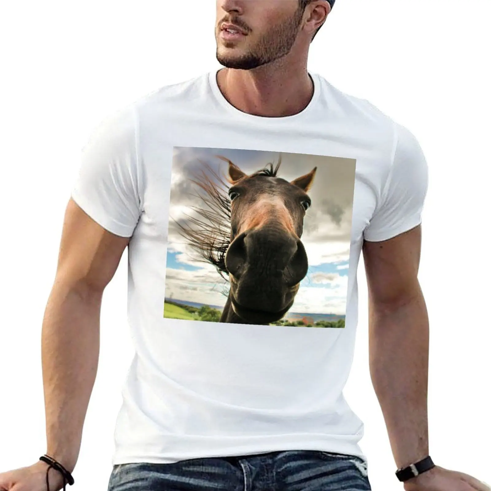 남성용 티셔츠 애니메이션 오버사이즈 루브스 맨 티 프린트용 맞춤형 티셔츠 셔츠 티 노우 야 셔츠