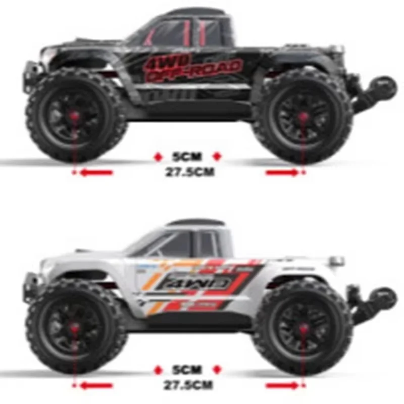 Mjx v2 Hyper Go 1/10 Rc Car Little Monster 10208 Brushless Off-Road Vehicle Model 60km/H High Speed Electric Toy Cars Boy Gift