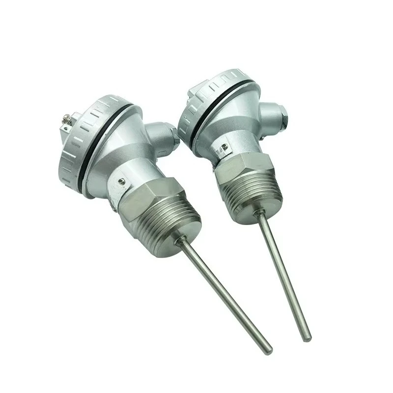 Stainless Steel Spiral Probe High Temperature Sensor Thermocouple Rtd Sensor Pt100