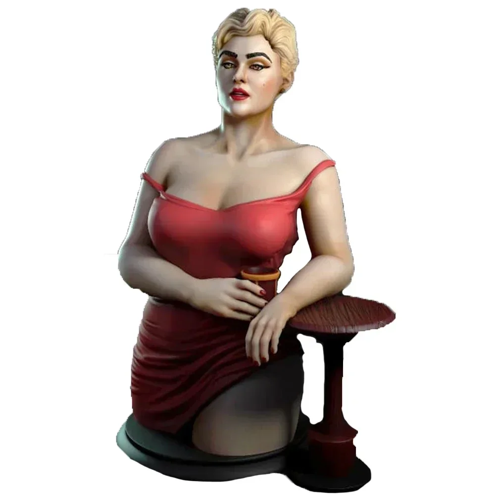 Stefania Ferrario-Buste de figurine en résine, kit de modèle non peint, jouets de bricolage, loisirs, modèle en plastique, A267, 75mm