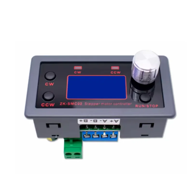 ZK-SMC02 Antrieb integrierter 42-57-Schrittmotor Vorwärts- und Rückwärtssteuerung Treiber Winkelimpulsgeschwindigkeit SPS serielle Schnittstelle Kommunikation