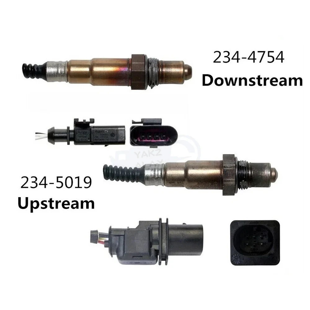 Upstream Downstream Oxygen Sensor for Audi A4 A5 A6 Allroad Q5 2.0L 2011 2012 2013 2014 2015 2016 2017 2018 234-5019 234-4754
