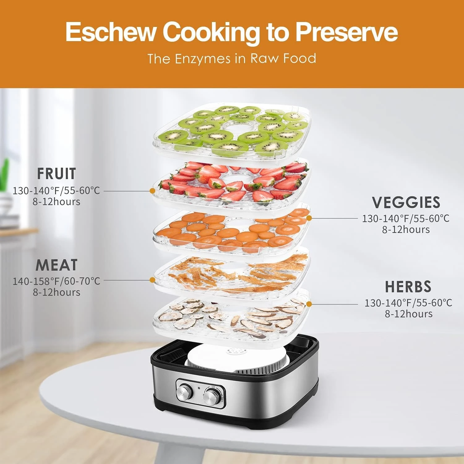 Thumbnail 4 - #3 Cheapest Food Dehydrator Trays Deals You Can Get