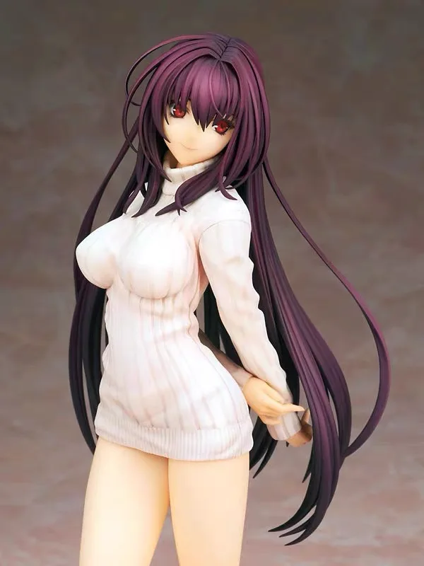 Original escola modelo boneca brinquedos, Scathach Roomwear-modus figura, Sammlung, modelo anime, 100% echte, grande ordem, 24cm