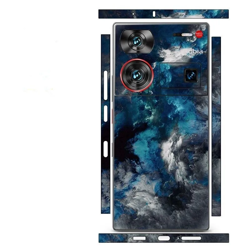 3M Colorful Sticker for Nubia Z50 Ultra 5G Back Screen Protector Hing Side Skin Protective Film Z60 ultra