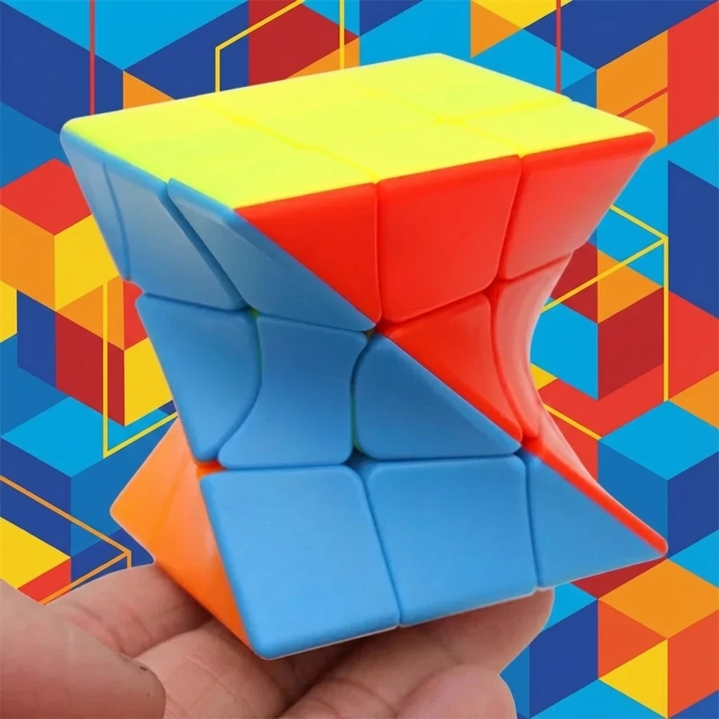 Kleurrijke Twisted Speed Magische Kubus Professioneel Educatief Speelgoed Ontwikkelen Intelligentie Puzzelblokjes Voor Kinderen Beste Cadeau