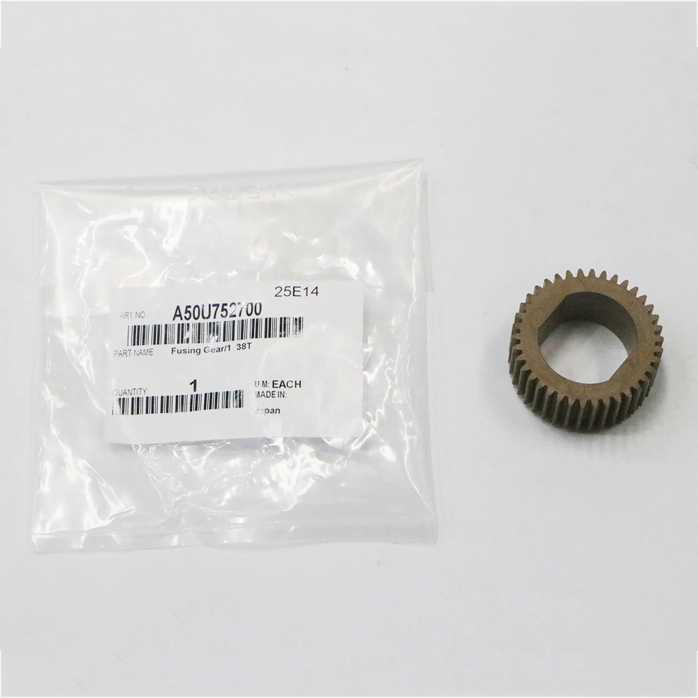

A50U752700 Original New Fuser Gear for Konica Minolta Bizhub PRESS C1060 C1070 AccurioPress C2060 C2070 C3070 38T Fuser Gear /1