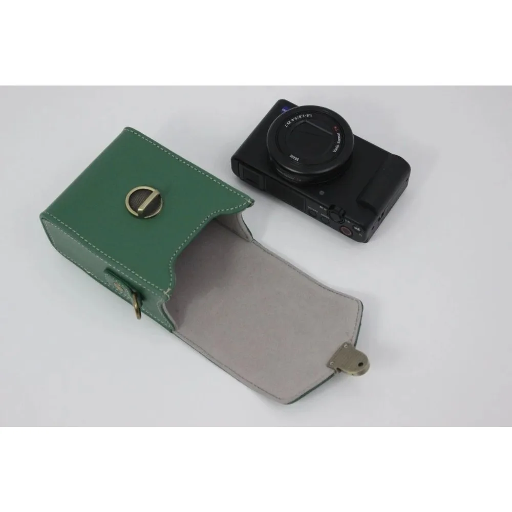 For Sony ZV1M2 ZV1 RX100 For Canon G7 X MARK II III SX730 SX740 For RICOH GR III GRIII For PANASONIC TZ99 PU Case Cover Bag