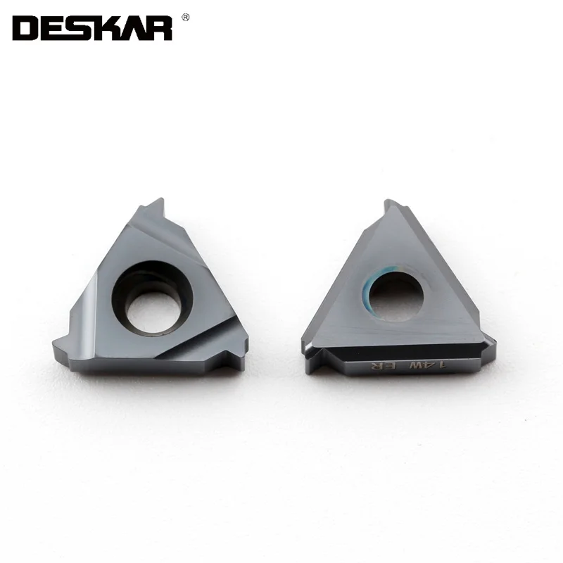 LDA LDC 스레딩 인서트 CNC 선반 커터, DESKAR 16IR 8W 9W 10W 11W 12W 14W 16W 18W 19W 20W 24W, 10 개