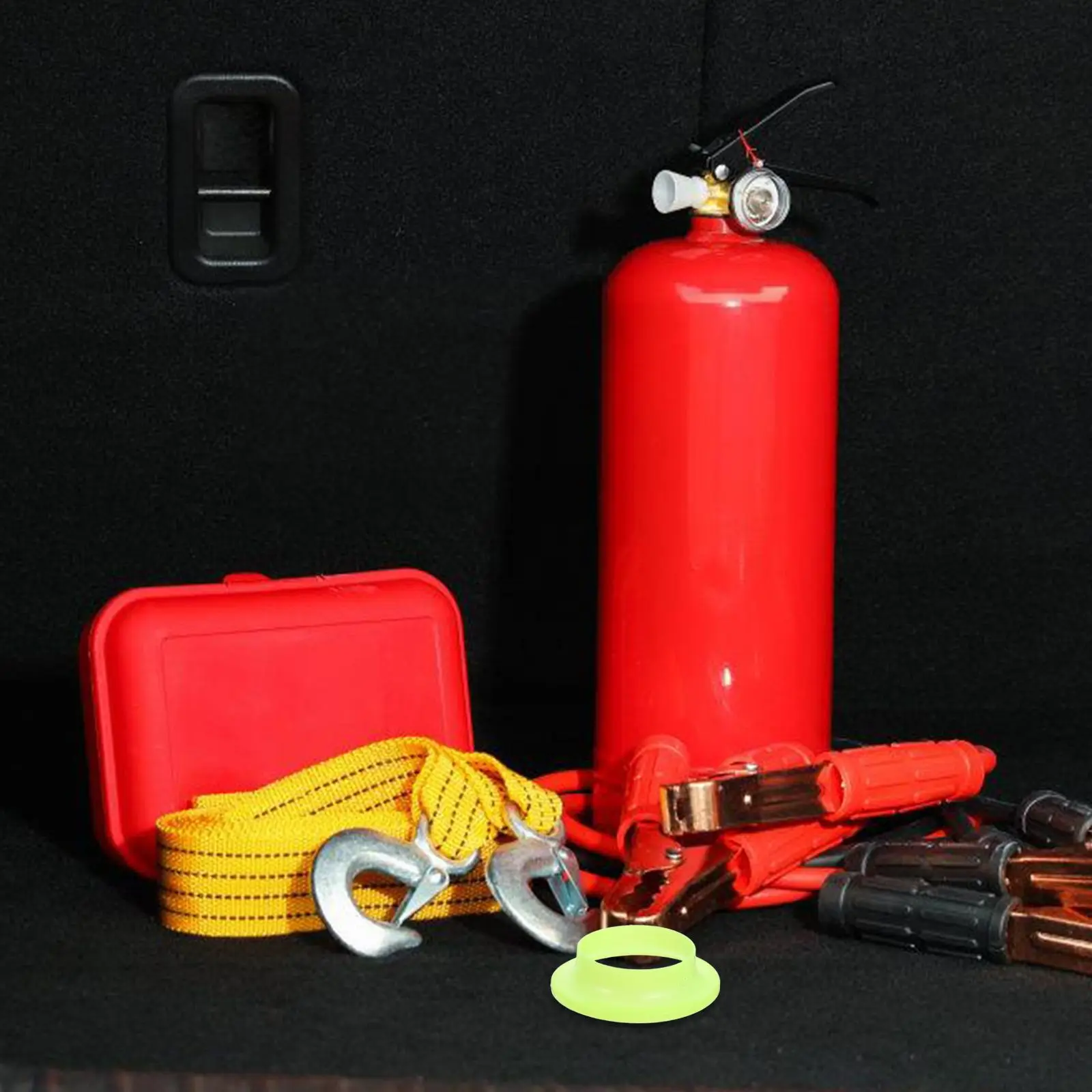 100 Pcs Fire Extinguisher Accessories Circle Replacement Visible Rings Plastic Glow The Dark