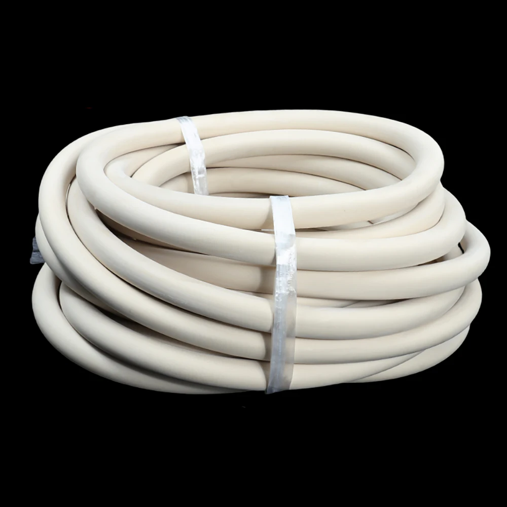 

Резиновая трубка, белый резиновый шланг, вакуумная резиновая трубка, устойчивость к высоким температурам и коррозии, внутренний диаметр 2–14 мм, внешний диаметр 4–34 мм