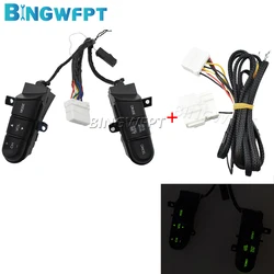 Button + Wire 36770-SNA-A12 For Honda 08-13 Fit 09-14 City 06-11 Civic Multifunction Steering Wheel Button Switch