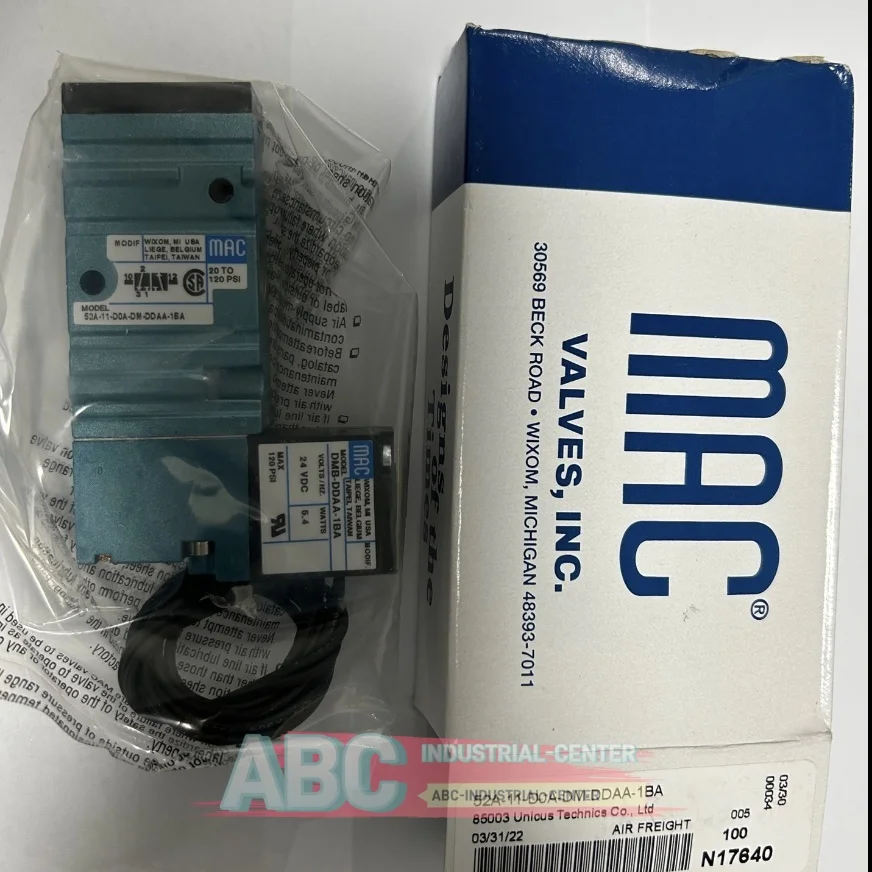 

solenoid 52A-11-DOA-DM-DDAA-1BA valve 52A-11-DOA-DM-DDAJ-1JB brand new