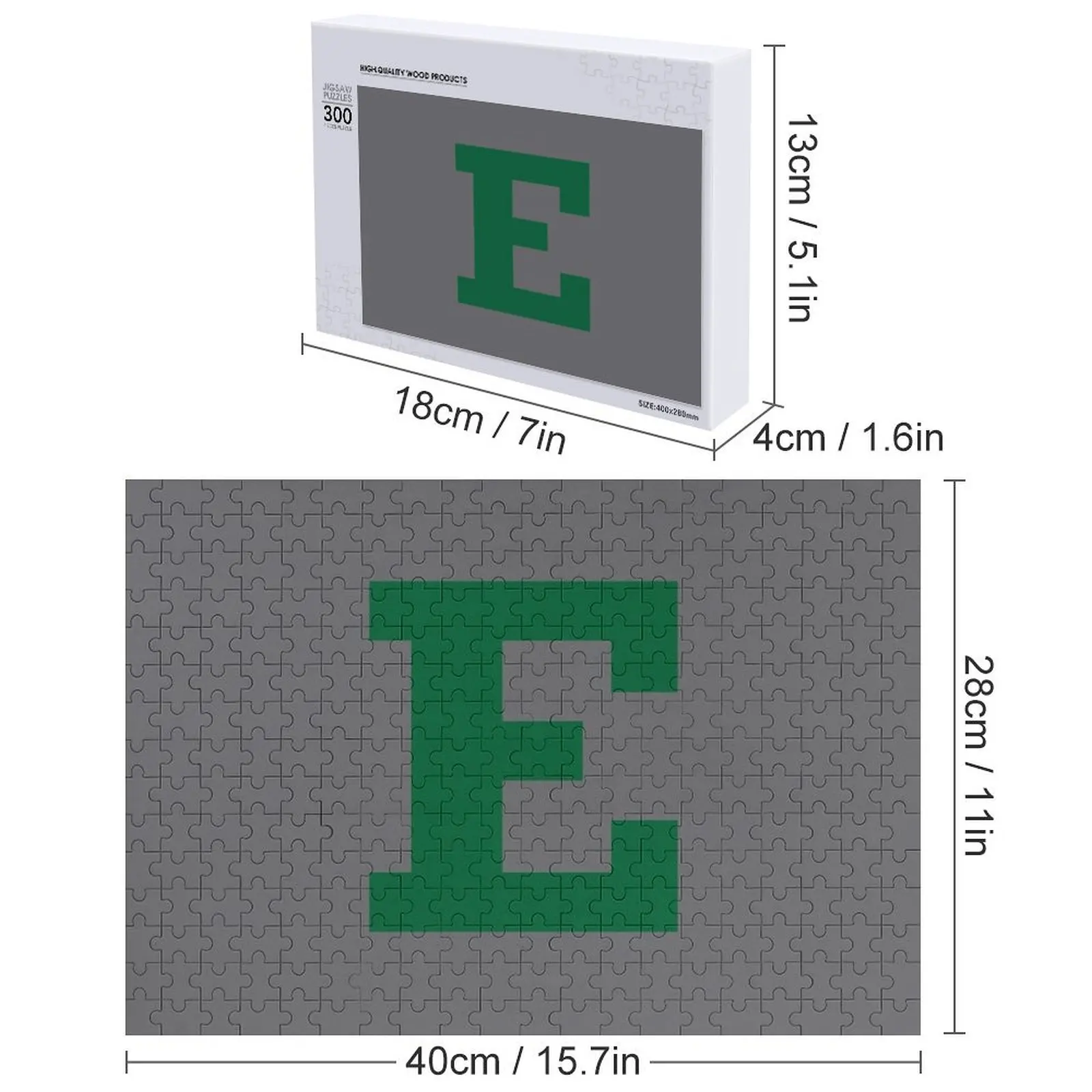The emu Jigsaw Puzzle Diorama Accesorios Nombre Rompecabezas de juguete de madera