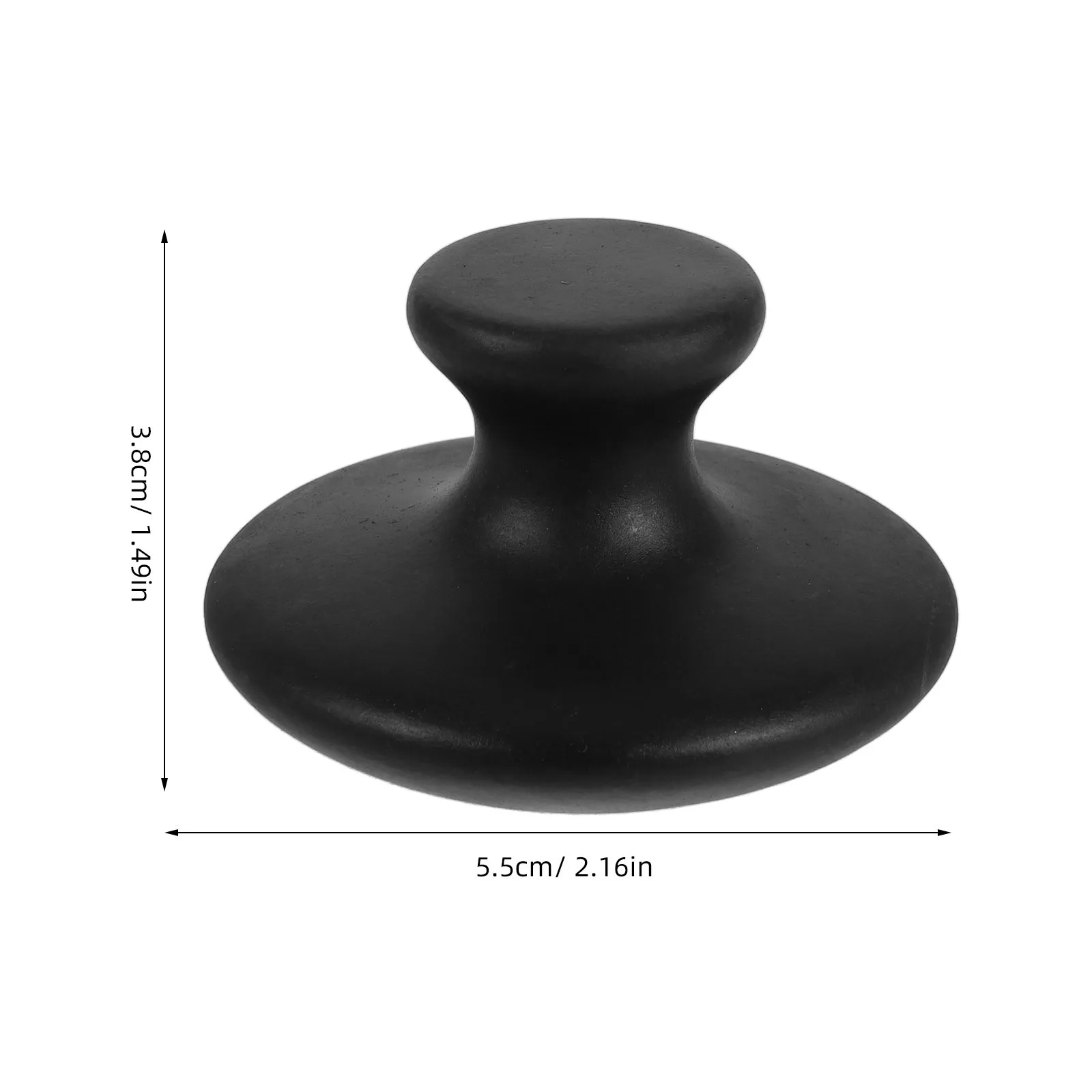 2 pz Pietra Naturale Strumento di Massaggio A Forma di Fungo Raschietto Per Il Braccio Posteriore Gamba Sollievo Dal Dolore Pietra Massaggiatore Terapia dei Tessuti Profondi Raschiatura