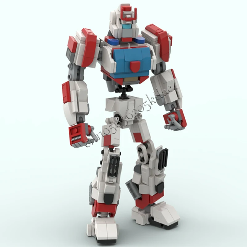 337 PCS Popular Game Character Series Gear Medic MOC Customize Modular Building Block Creative Design DIY Boys Toy Birthday Gift