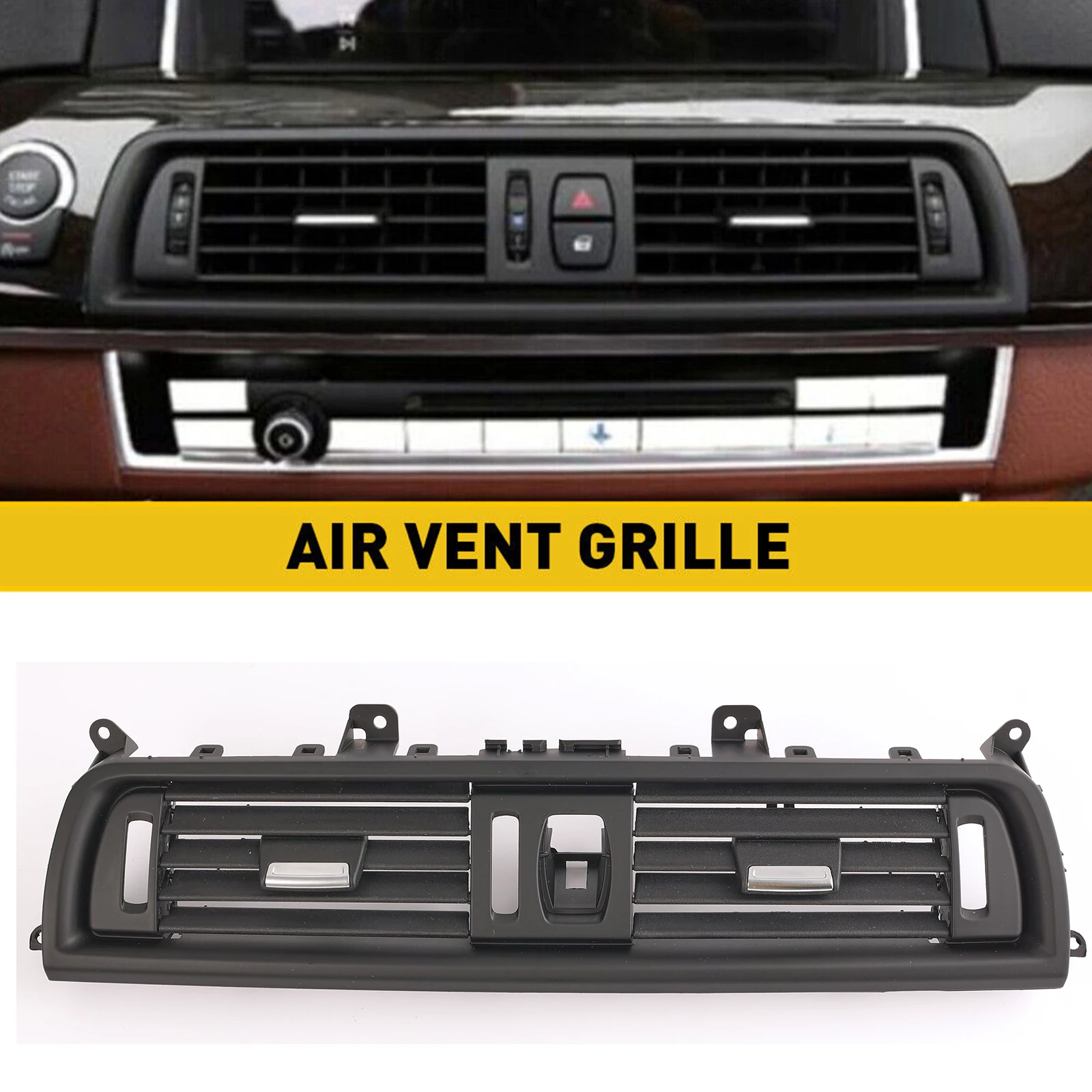 

Front Air Conditioner AC Vent Grille Air Outlet Panel For BMW 5 Series F10 F11 520i 523i 528i 2010 2011 2012 2013 2014 2015 2016