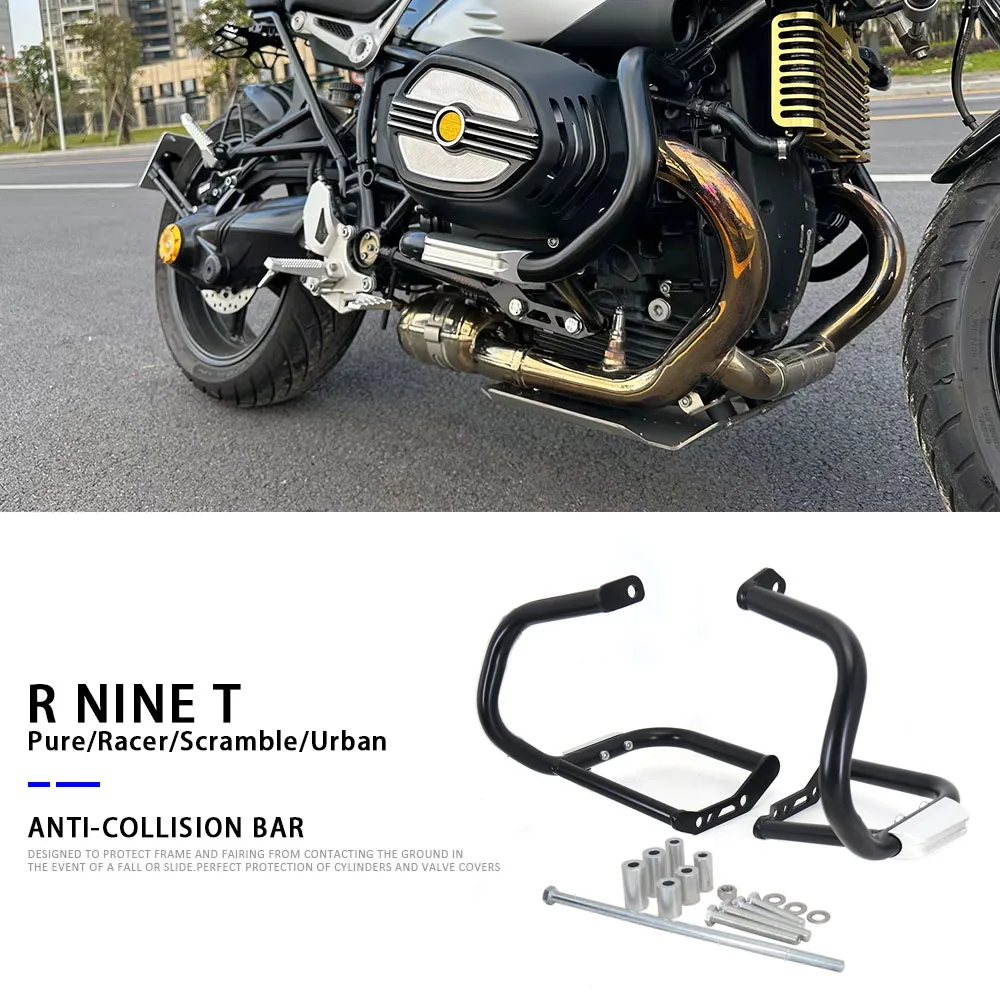 

For BMW R9T R NINE T Racer Engine Guard Bumper Crash Bar Protector R NineT NINE T Scrambler Pure Urban Motorcycle R NINE T 2014-