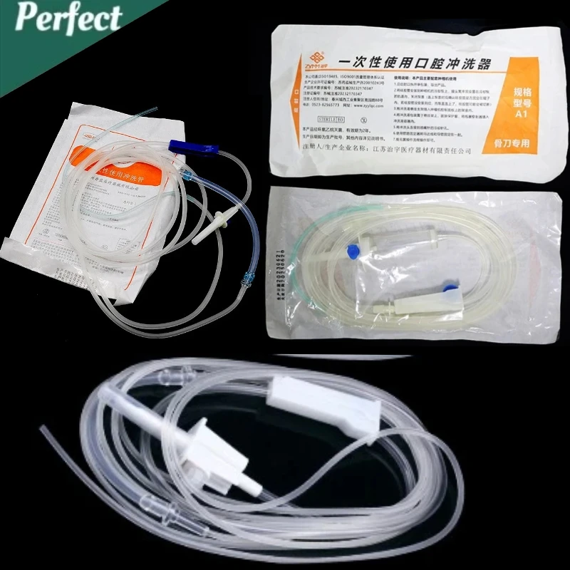 

10PCS Dental Implant Surgical Flushing Pipe Dentist Water Pipe Transparent Disposable Tube for NSK Dentist Clinic Consumables