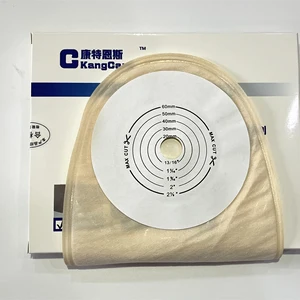 أكياس فغر القولون بصمام التصريف الاقتصادية للبالغين ، كيس فغر نظام من قطعة واحدة مع إغلاق مشبك ، مقطوع ليناسب ، 15-60 مم ، 30 قطعة أعلى 6 مبيعات بيكيني لاستئصال الثدي - رقم 6