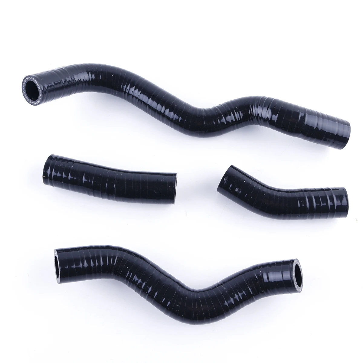 

4PCS 3PLY For 1997-2007 Kawasaki KLX 300 KLX300 1998 1999 2000 New Silicone Radiator Coolant Cooling Hose Pipe Tube Duct Set Kit