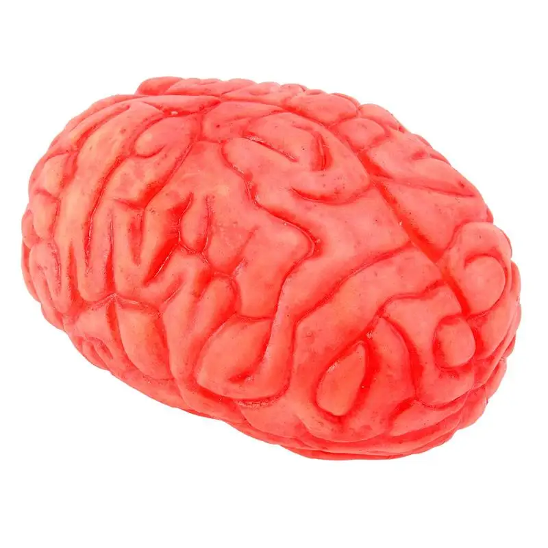 1pcs Simulation Brain Scary Bloody Human Brain Decoration Trick Prop Halloween Haunted House Carnival Prank Toy  13x9x8cm