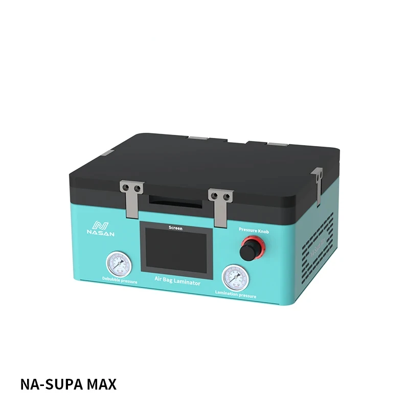 آلة تغليف OCA مقاس 15 بوصة من Nasan Na-Supa Max لشاشة منحنية مسطحة للطاولة 2 في 1 LCD للترقق وإزالة فقاعات الهواء #3