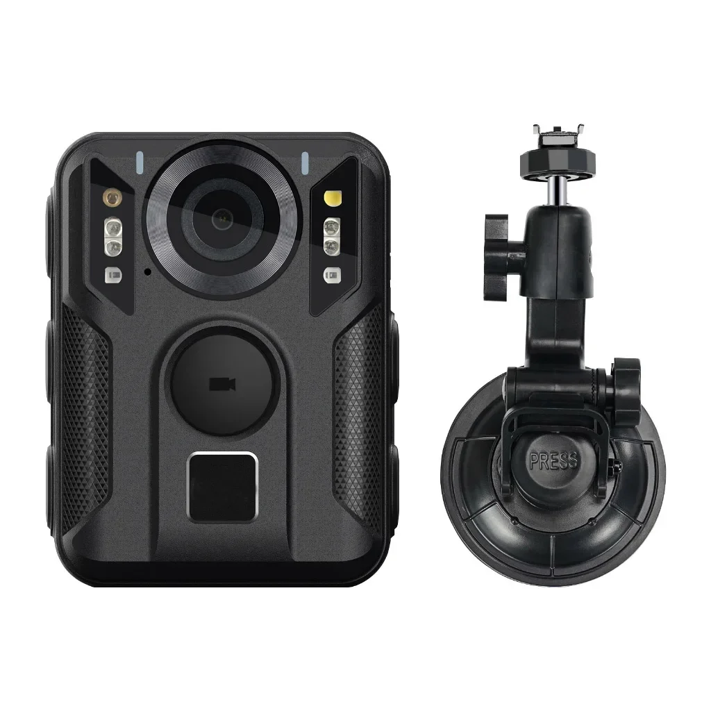 WM6 1440p body worn camera harness Infrared Night Vision G-sensor GPS View Angle 140 degrees with 2 Inch Screen