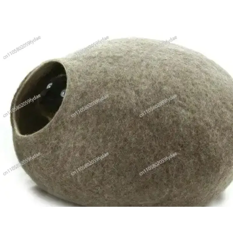 Felt Cat Nest Zipper Four Seasons Puppy Sleeping