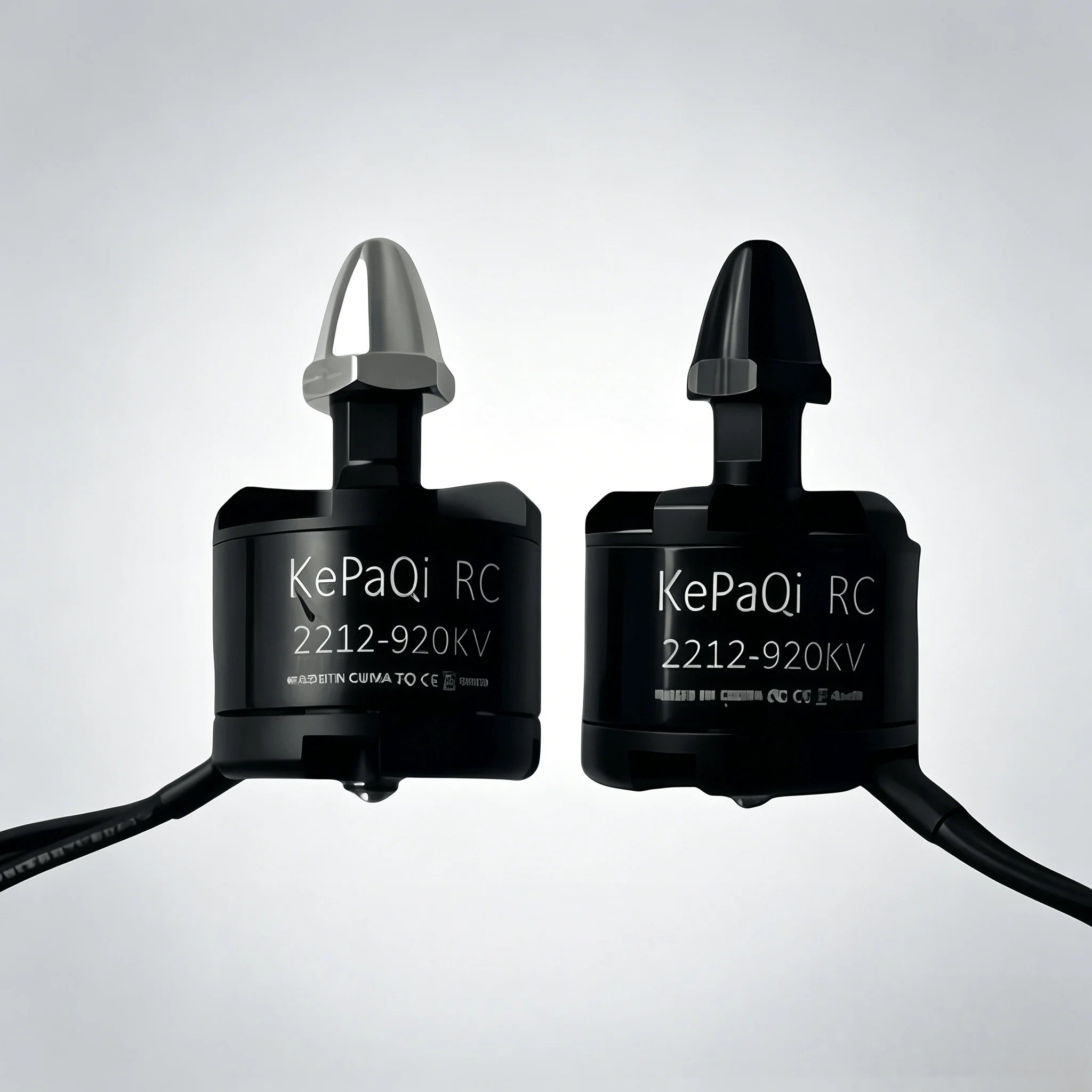 

Kepaqi RC 2212-920KV black silver self-locking motor is suitable for RC multi rotor quadcopter aircraft