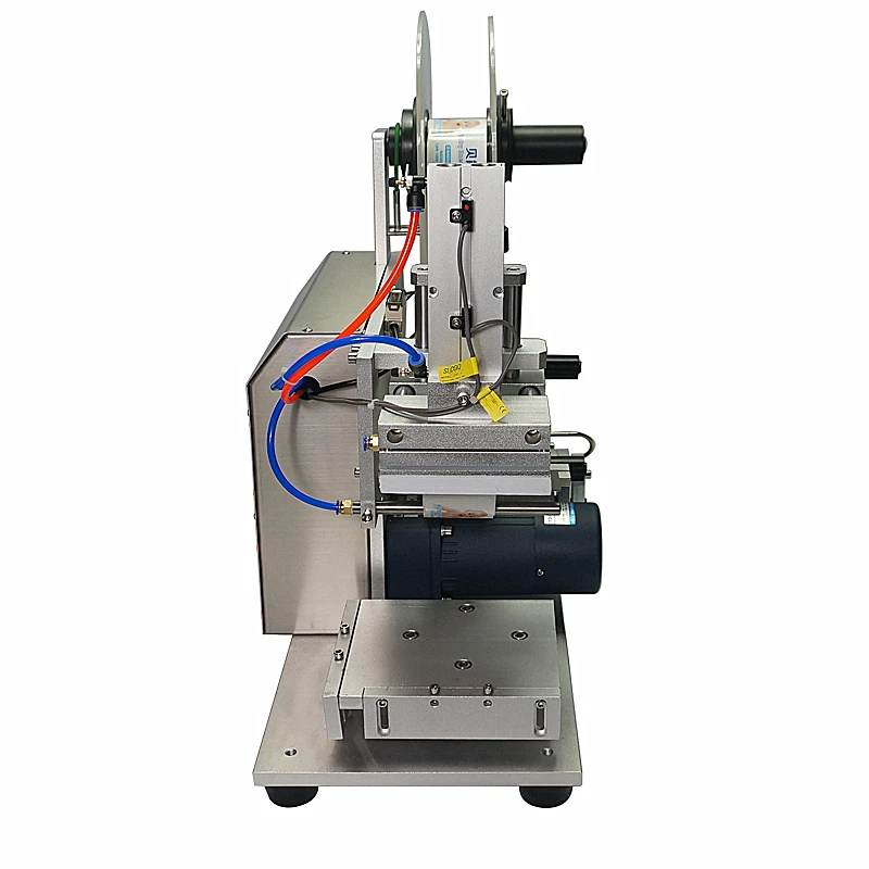 

LY плоская этикетировочная машина LT-60 полуавтоматическая пневматическая машина для бутылок сока стеклянная поверхность этикеток наклейка оборудование 220 В 110 В