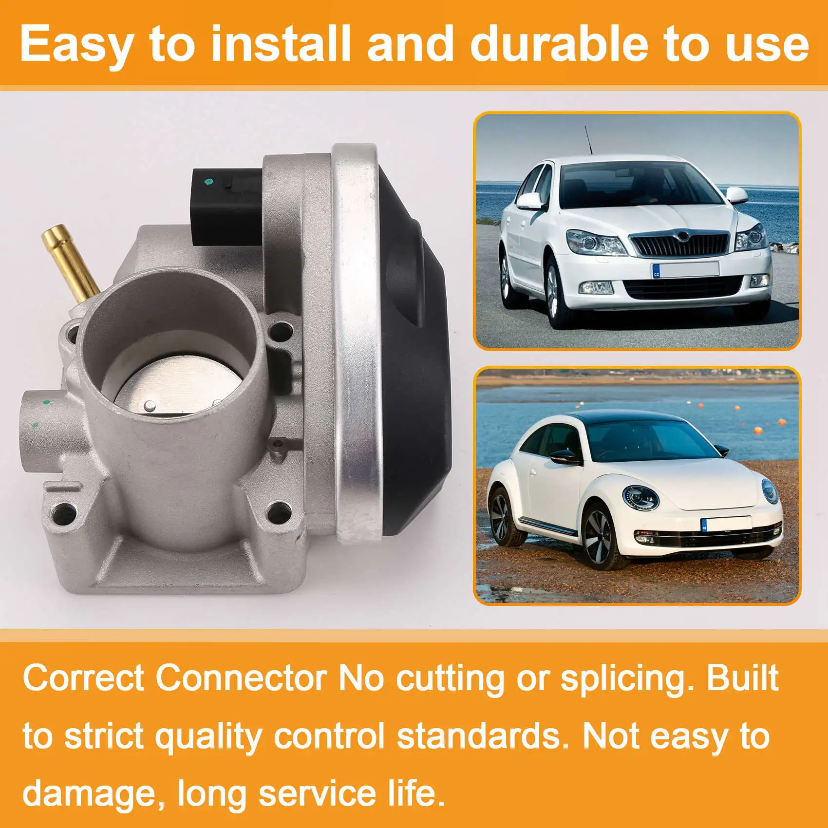 Ingenious-Throttle Body Valve 036133062L 408238321006Z For  A2 Skoda Octavia Seat Leon Skoda Polo Beetle Golf 1.2 1.4L