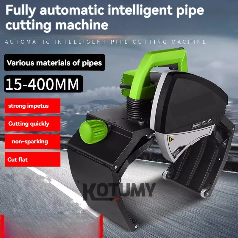 ZD220 Copper/Steel Pipe Cutter Electric Pipe Cutter Handheld Round Pipe Cutting mahine 15-220mml 1200w 12-220MM Portable Steel T