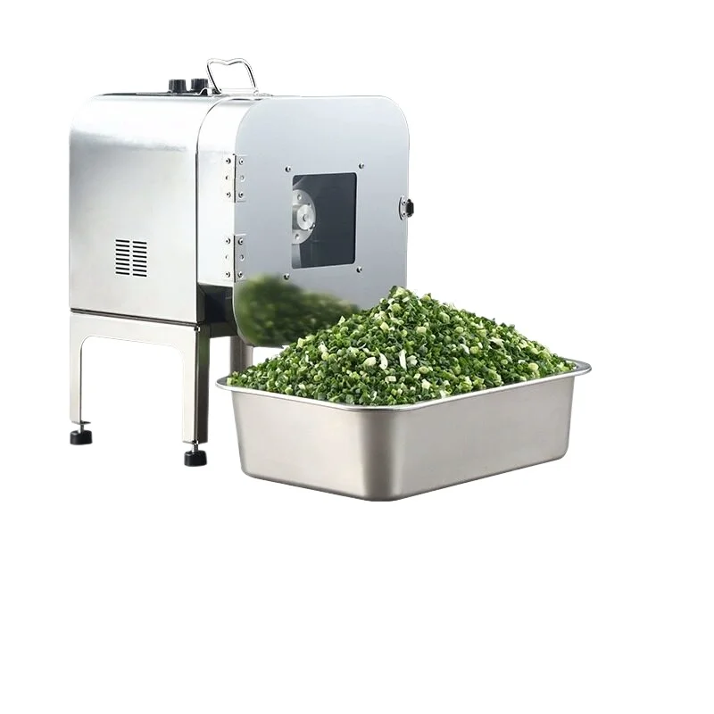 

Commercial electric multi-function vegetable cutter small chive celery slicing machine