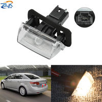 ZUK Rear License Plate Light Lamp For TOYOTA VERSO 2009-2012 E`Z YARIS LEVIN CAMRY COROLLA 2007-2014 AURIS AVENSIS 2008-2013
