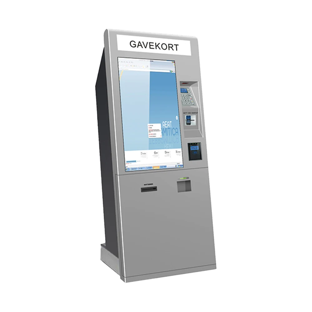 32 Inch Touch Screen Interactive Fast Food Self Order Payment Kiosk