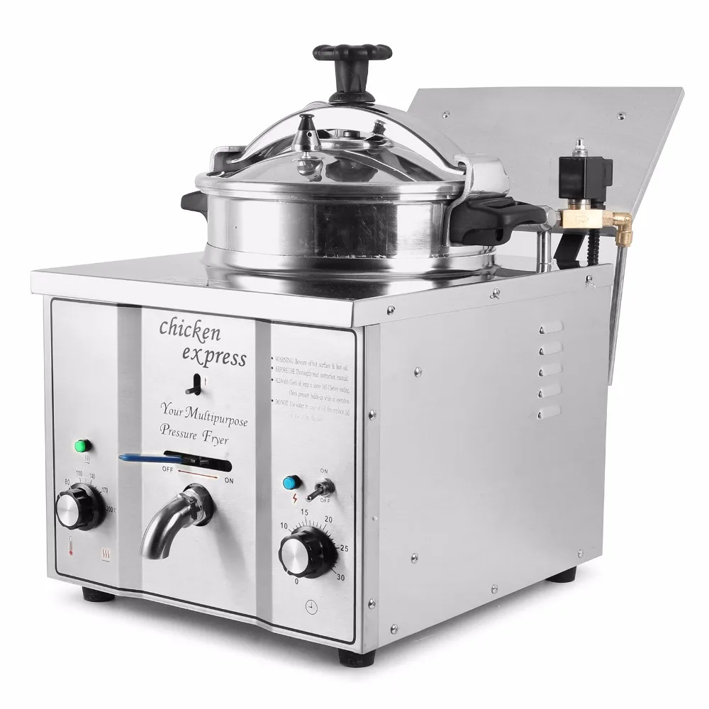 2022 Factory Direct Price Frier Machine Potato Chips Stainless Steel Kfc Commercial Electric Deep Fryer