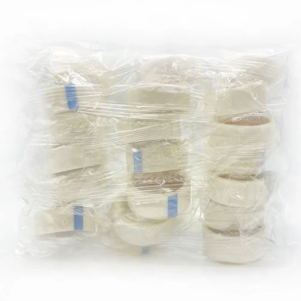 10/20/30/50 Rotoli di Nastro di Carta per Estensione Ciglia Rotolo di Nastro Adesivo in Tessuto Non Tessuto Poroso per Patch per Ciglia Finte