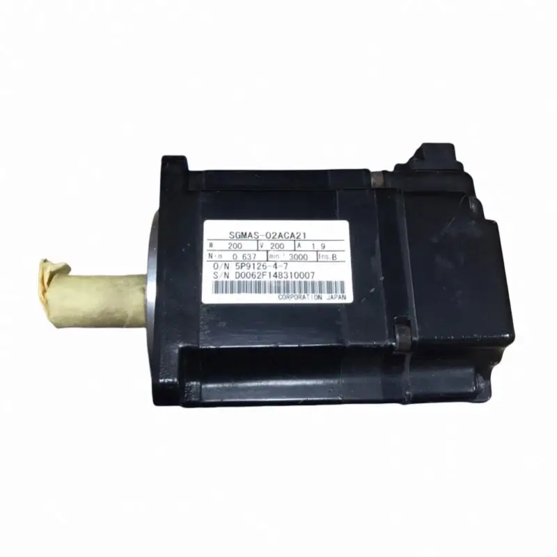 محرك سيرفو SGMAS-02ACA21 أصلي جديد تمامًا متوفر في المخزون