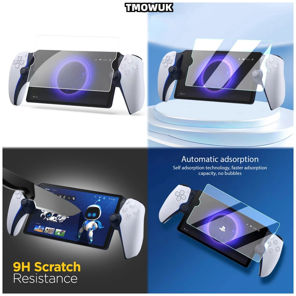 

Precision Fit Tempered Glass For Sony PlayStation Portal 5 PS5 - Perfect Edge Adhesion