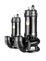 220V 2 inch 750w/1100w/1500w small household Submersible pump, Cut type sewage slurry pumping pump