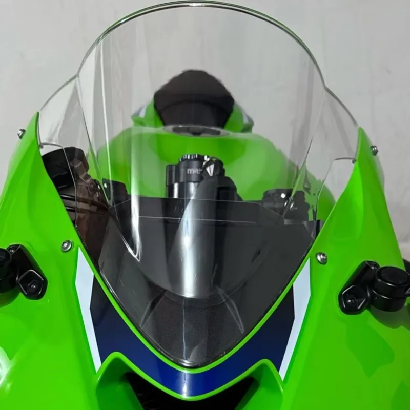 FOR KAWASAKI NINJA ZX-6R Wind Deflector Fairing Motorcycle Accessories Sports WindScreen Front Windshield Visor Deflector 2026