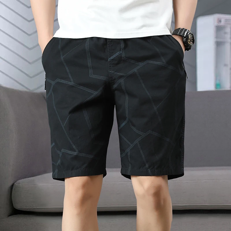 Men\'s casual shorts summer thin section of the trend of loose casual outside wear versatile five-minute trousers tide shorts