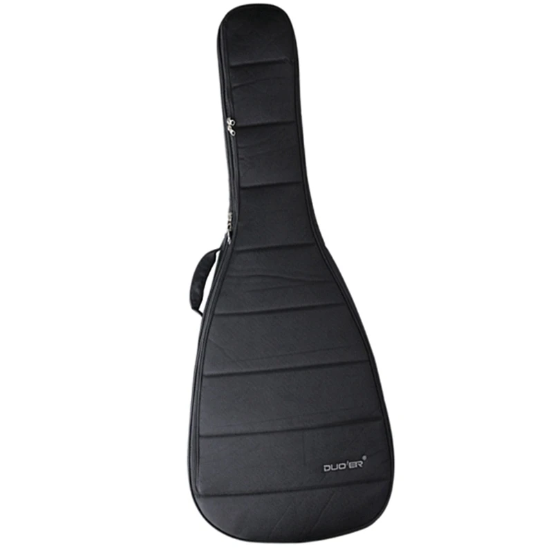 

DUOER Guitar Backpack Thickened Waterproof Backpack Student 40 Inch 41 Inch Guitar Black