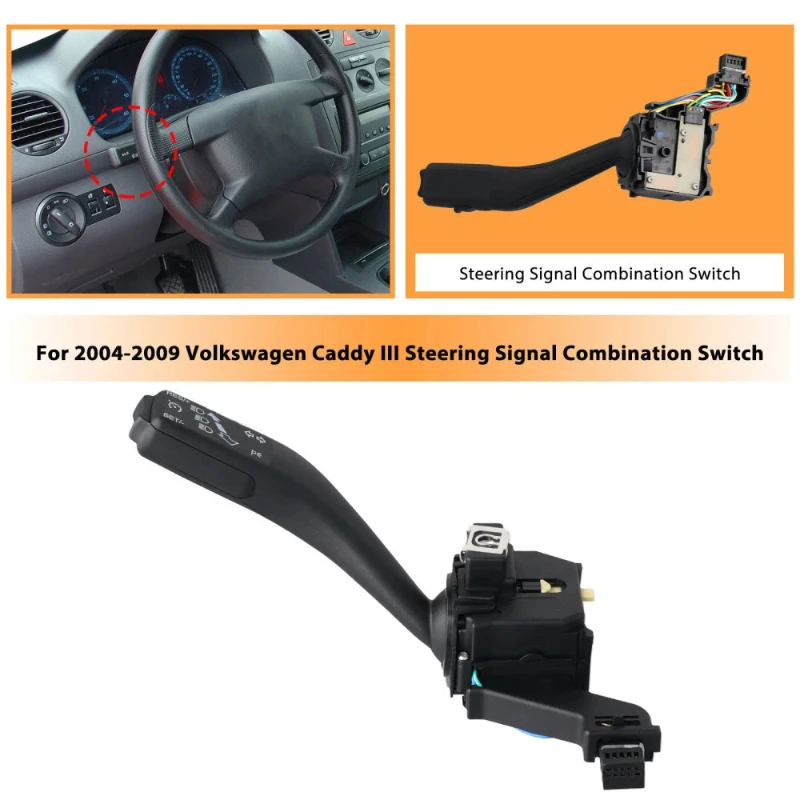 Auto-Tempomat-Blinkerschalter für VW Jetta Golf 5 6 MK6 GTI MK5 Tiguan Rabbit 1K0 953 513 G 1K0953513G Autozubehör – Detail 2