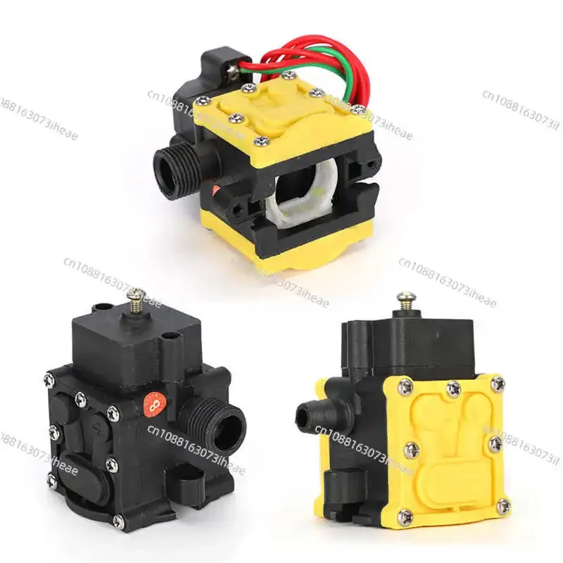 

12V Diaphragm Pressure Pump - Electric Garden Sprayer w/ Single/Double Barbed Fittings, Non-Stop Flow