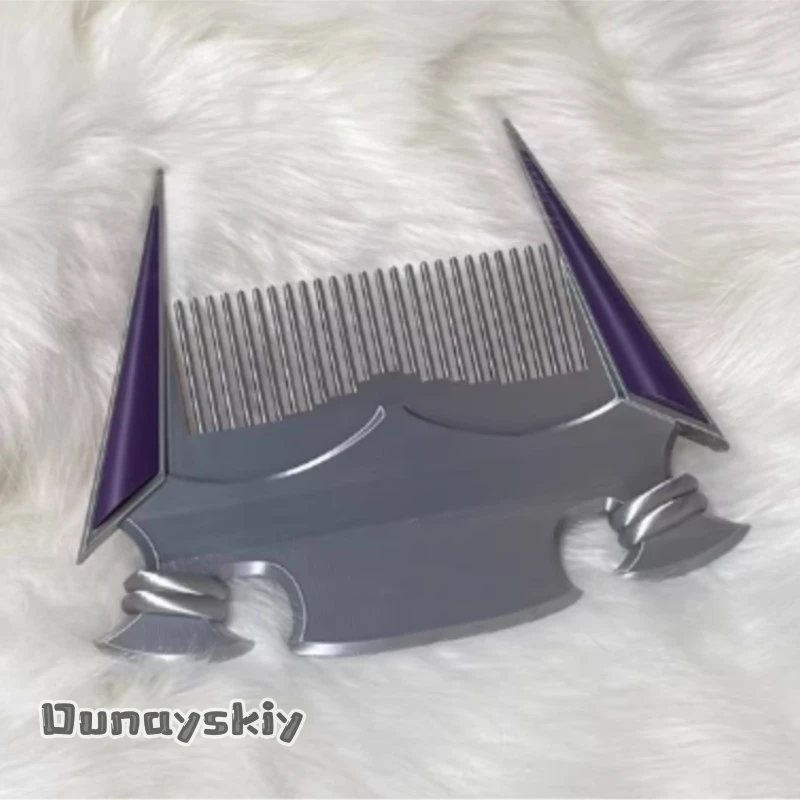 Noerde Hew Amozo Cosplay GACHIAKUTA Haarkamm Dark Fantasy Anime Prop Gothic Cosplay Hemera@Ritual Haarschmuck Halloween